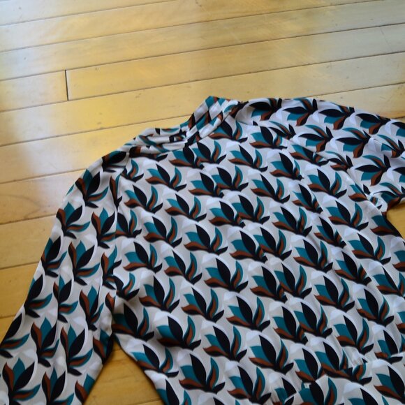 Diane Von Furstenberg DVF Agaton wrap silk dress Size 12 - Picture 16 of 16